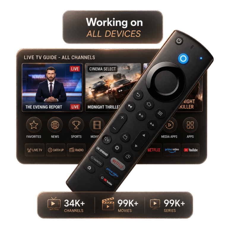 Mystele IPTV Canada streaming illustration